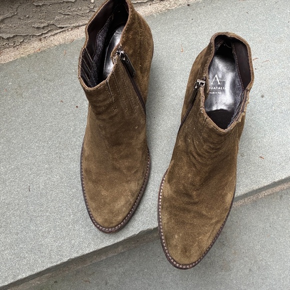 Aquatalia Suede Ankle Boots - Picture 1 of 6